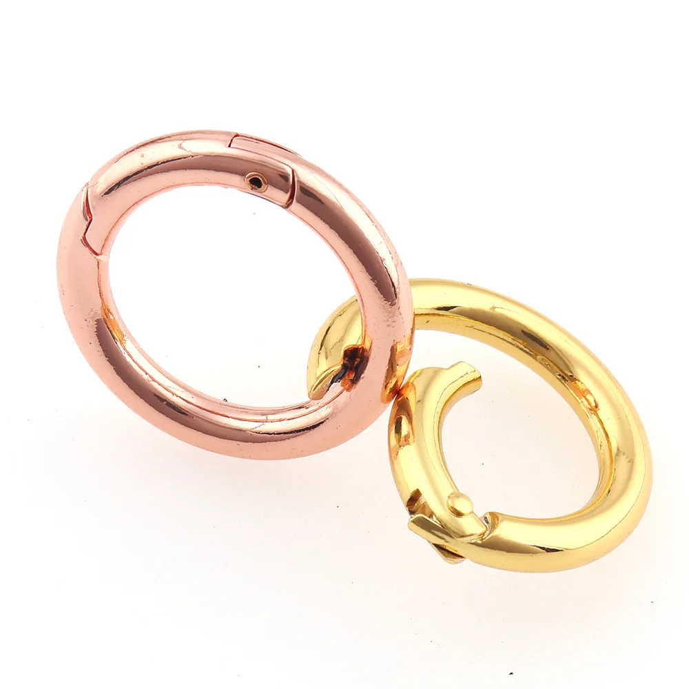 20 мм розовое золото/золото пружина рамки уплотнительное кольцо пряжки зажимы