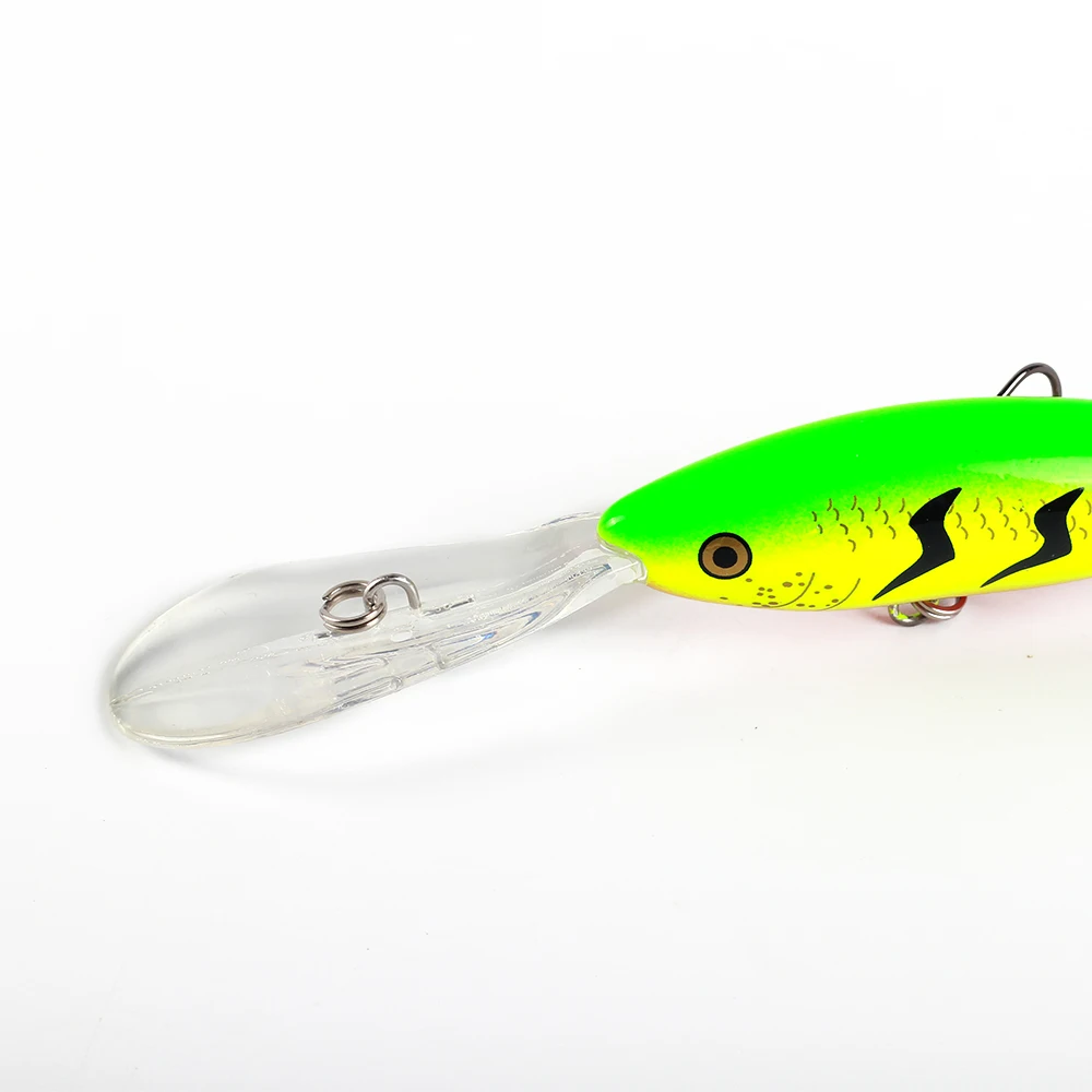 Deep Tail Dancer Super Diving Minnow Lure 105mm 23g 90mm 14.3g 75mm 10g Hard Plastic Wobbler Bait For Trout Bass Pike Fishing