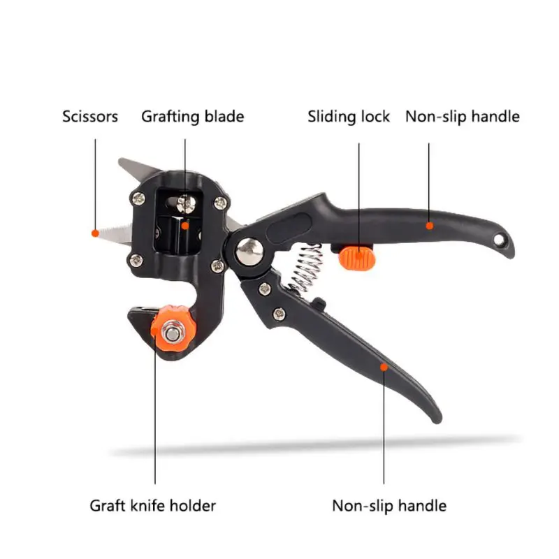 2020Grafting Trimming Machine Plant Cut Scissors ShearsNursery Branch Cutter Floristry Grape Secateur Fruit Tree Pruning Shears | Спорт и