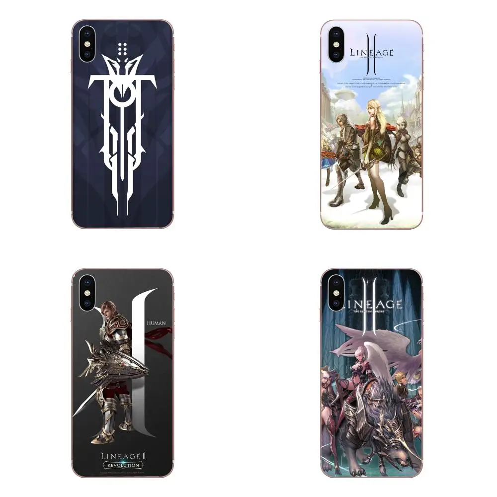Игры Lineage 2 Revolution для Huawei NOVA V20 Y3II Y5 Y5II Y6 Y6II Y7 Y9 G8 G9 GR3 GR5 GX8 Prime 2018 2019 мягкий чехол из ТПУ