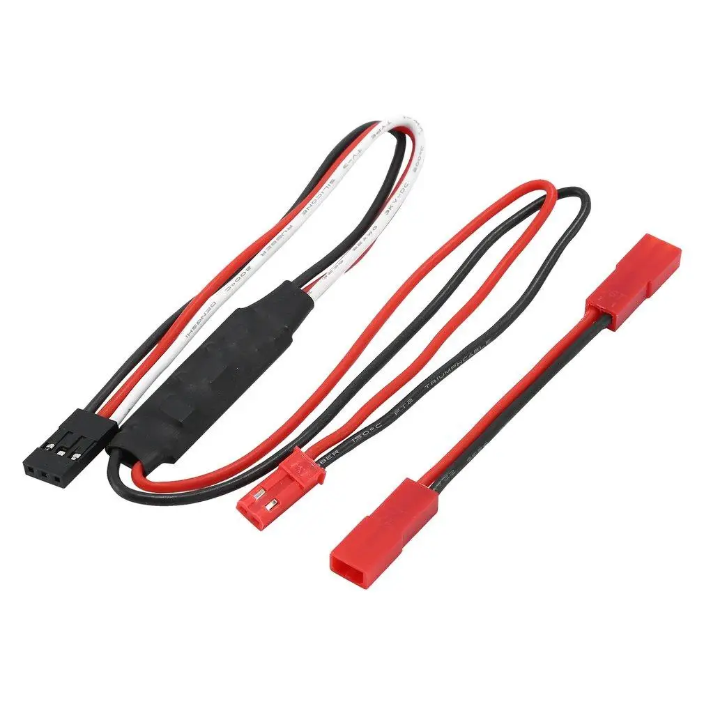

RC Car Wire Winch Controller CH3 SCX10 Traxxas Remote Controller Receive Cable With Adapter Plug Car Parts For 1/10 RC Crawler