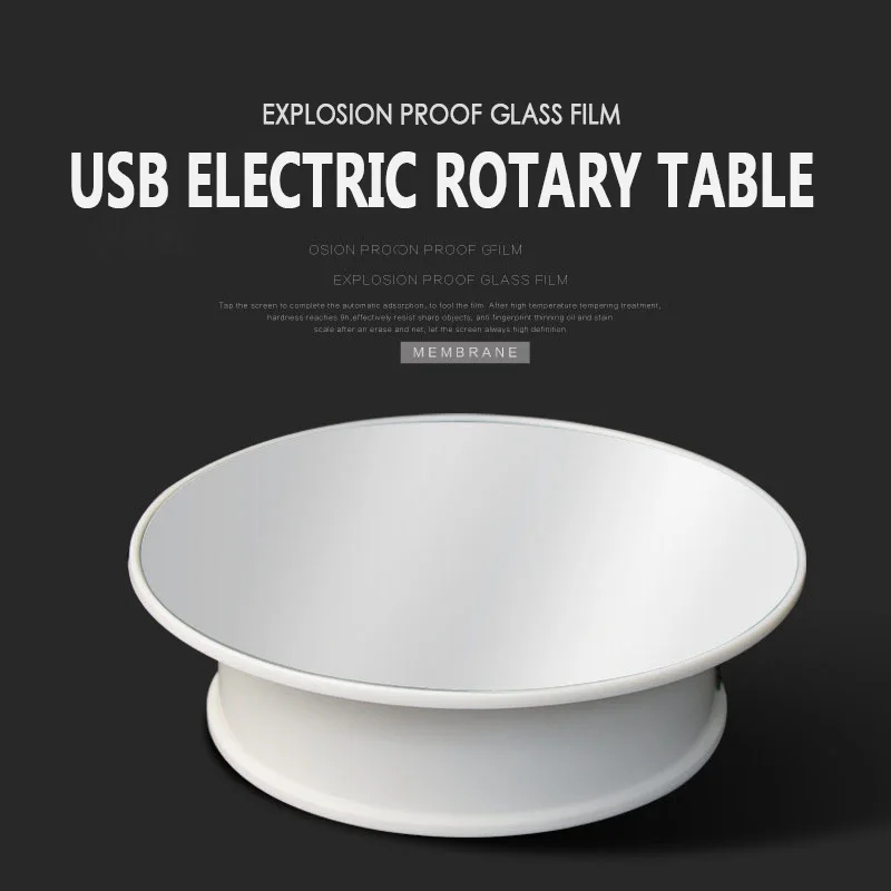 360 градусов вращающийся стол с электрическим приводом Дисплей подставка для