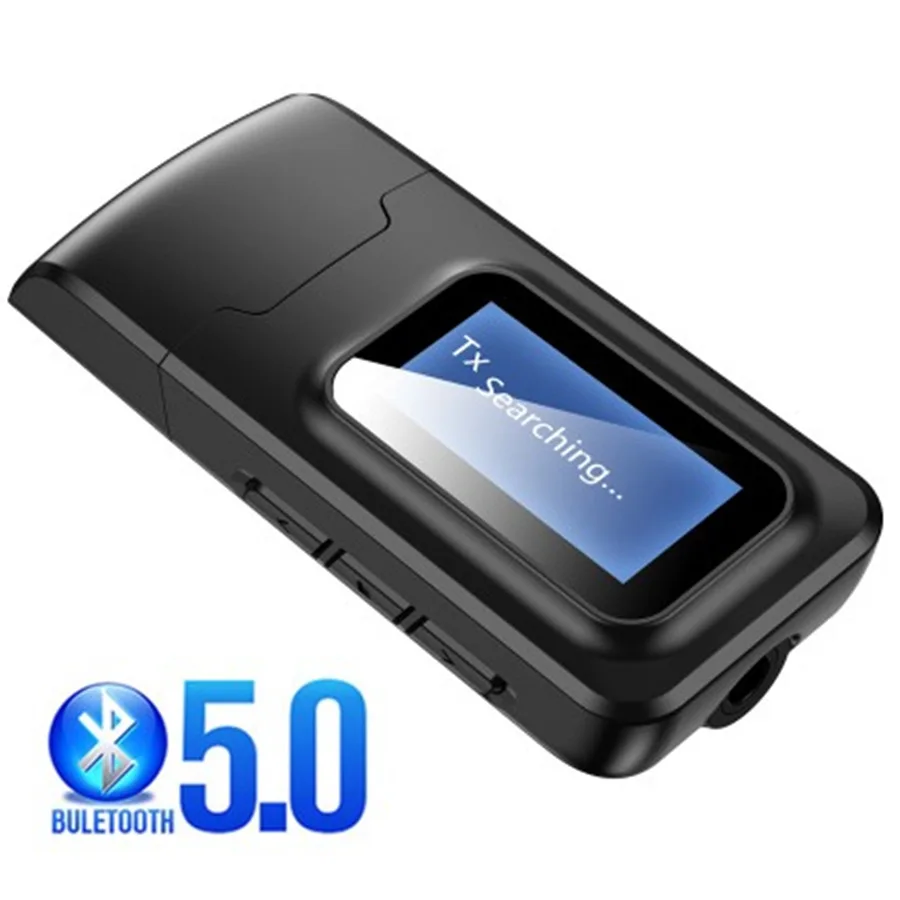 Bluetooth 5 0 передатчик приемник для ТВ дисплей с ЖК дисплеем 3 в 1 мм AUX разъем стерео USB