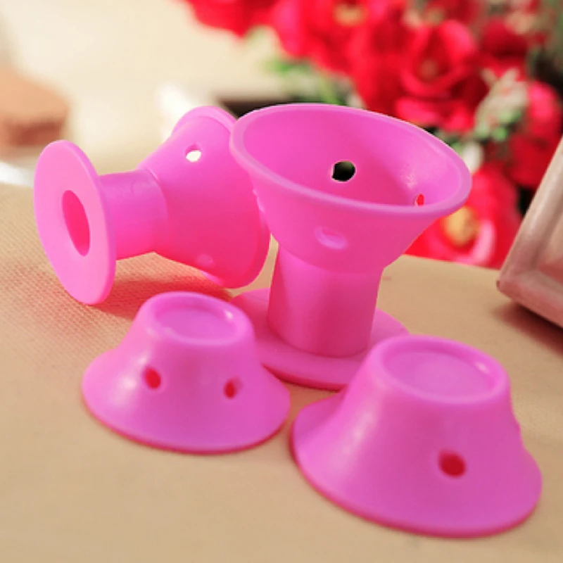 10 шт. ролик для прически в виде гриба силиконовые щипцы завивки волос сделай сам