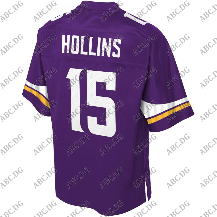 

Men Women Kid Youth Minnesota Alexander Hollins Pro Line Purple Player Jersey