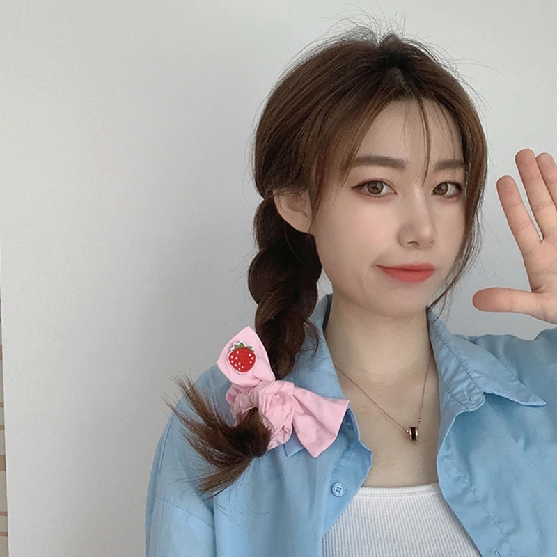 

New Elastic Hair Bands for Women Girls Ponytail Holder Headband Elastic Hair Scrunchies Hair Accessorie