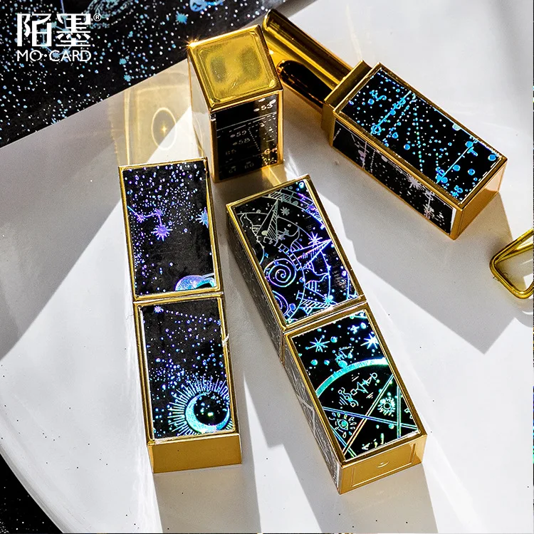 

3m Wide Galaxy Starry Sky Painting Paper Washi Tape Decorative Adhesive Tape DIY Scrapbooking Sticker Label