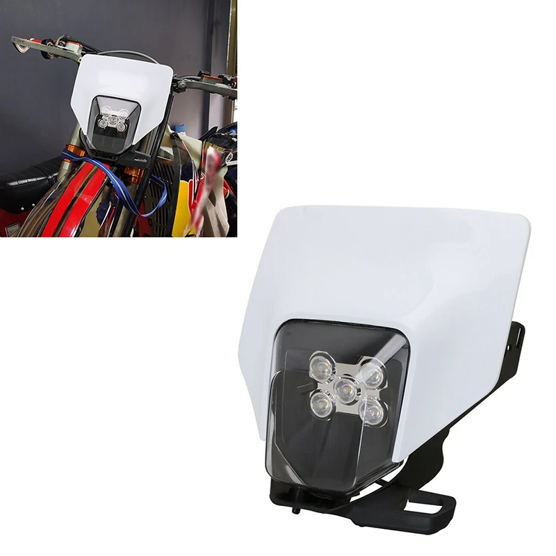 

Мотоциклетная Передняя светильник головной светильник лампа спереди светильник в сборе для Husqvarna 2020