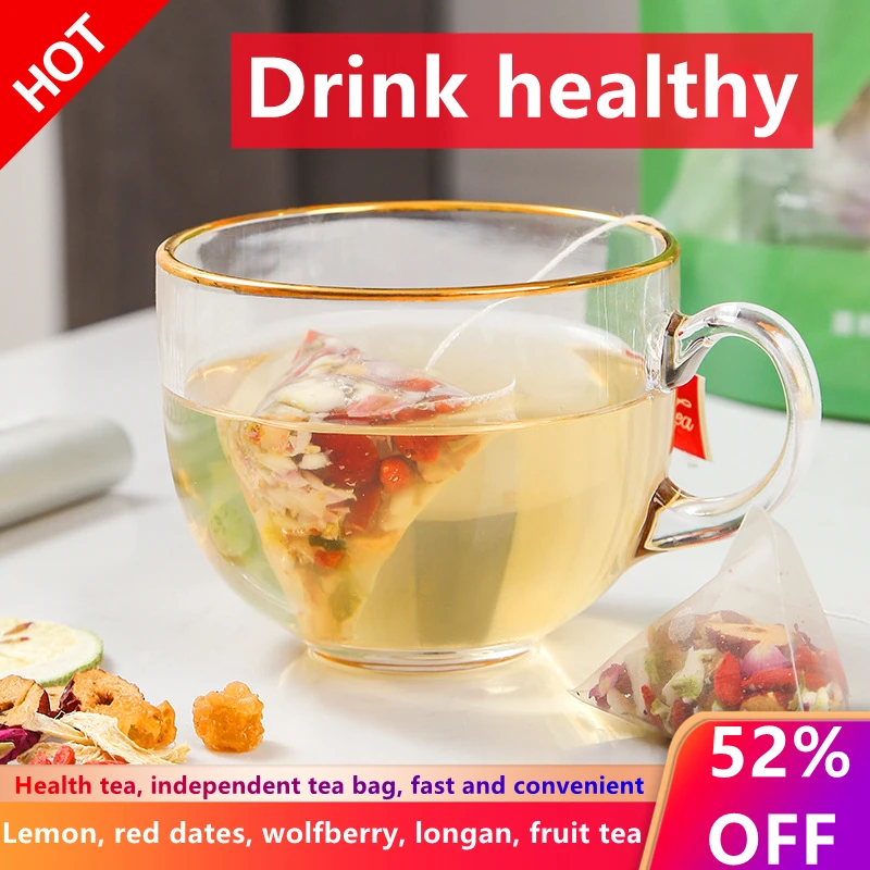

Китайская травяная медицина, китайский чай для здорового здоровья, лимонный красный чай wolfberry longan, помогает пищеварению, красоте и красоте