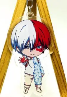 Мой герой academic фигурка игрушка акриловый брелок мидория изуку Bakugou катсуки Todoroki Shoto симпатичный брелок для мальчиков - Цвет: B10