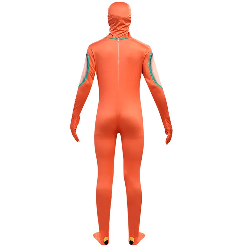 Детский костюм для косплея на Хэллоуин с тыквой мальчиков и девочек комбинезон