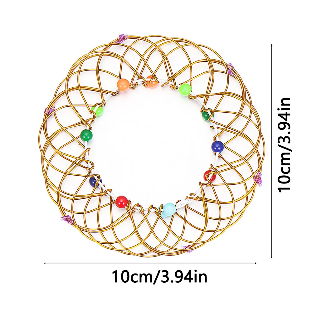 1 шт. Волшебная Мандала Цветочная корзина игрушка поток кольцо Спиннер фиджет