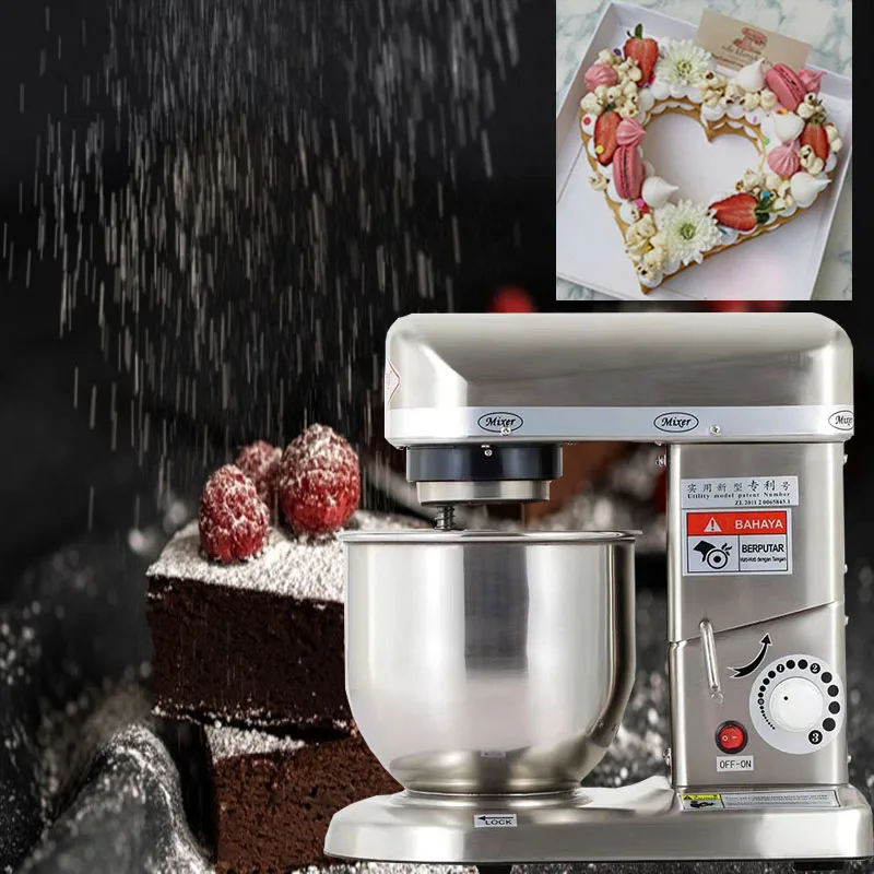 

3 Speed Electric Food Mixer Table Stand Cake Dough Mixer Handheld Egg Beater Blender Baking Whipping Cream Machine