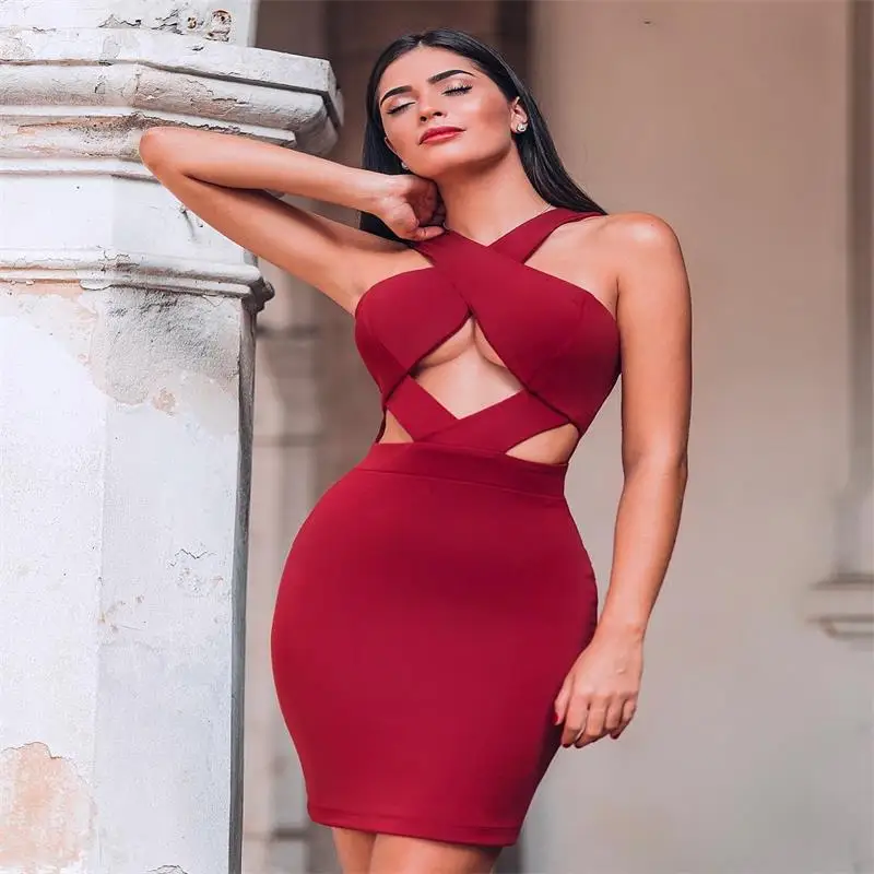 Мини платье на бретельках с открытыми плечами|Женские платья| |