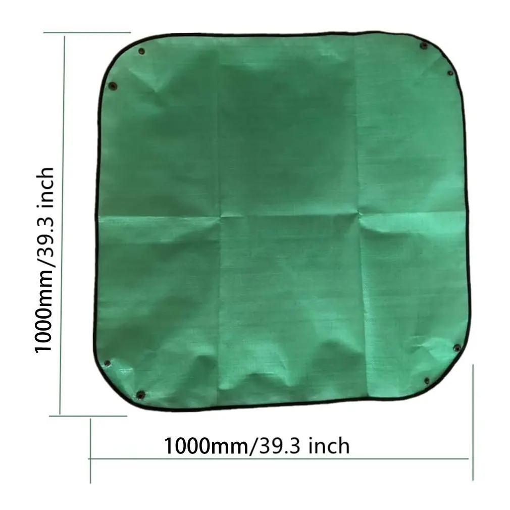 

Succulent Green Pot Mat 100x100cm Plant Basin Mat Cactus Herb Basin Tray Suitable For Home And Office