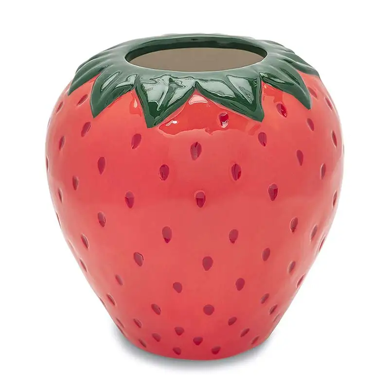 

Modern Nordic Plastic Flower Vases Imitation Ceramic Flower Pot Decorative Mini Small Vase Home Living Room Scandinavian Decor