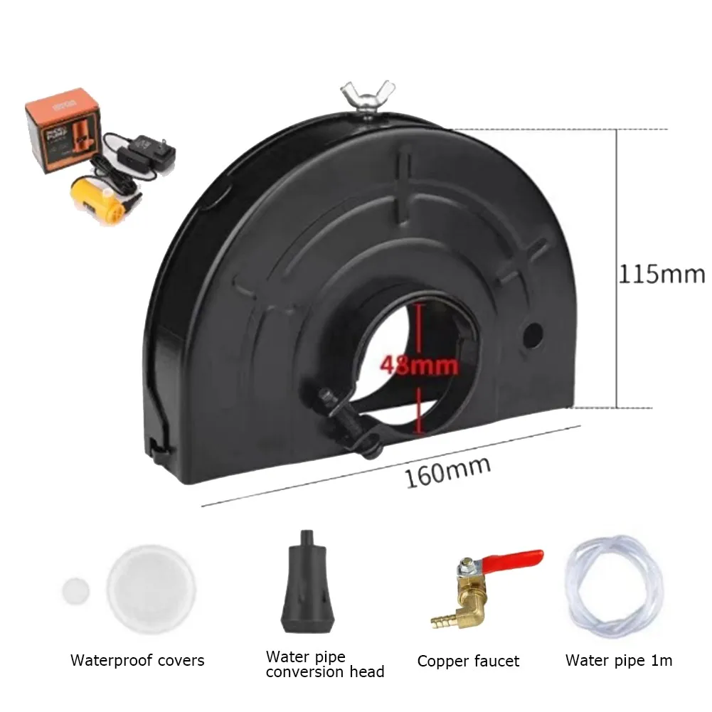 

43/48mm Angle Grinder Cover Protector Shield Set Water Cutting Grinding Machine 150 Base Safety Cover Water Pump Electric Tools