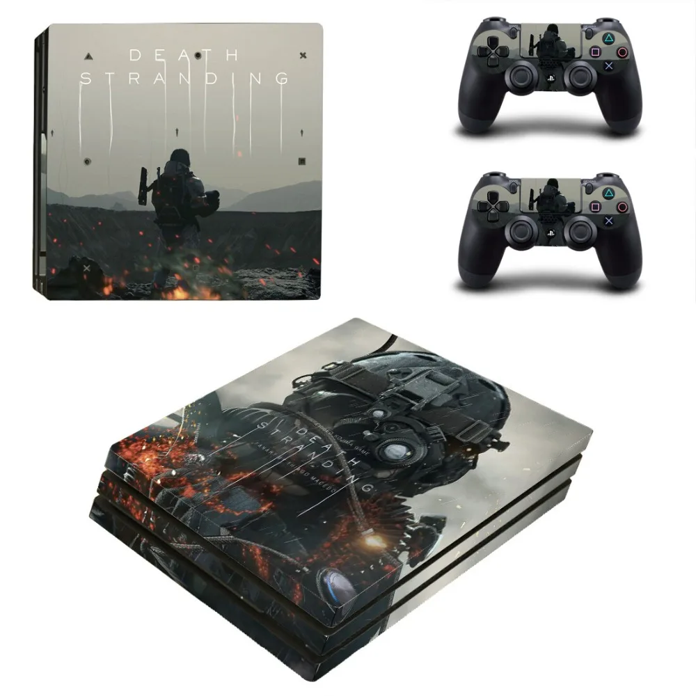 Игра Death Stranding PS4 Pro стикер кожи для sony playstation 4 консоль и контроллеры PS4 Pro Наклейка кожи s Наклейка виниловая