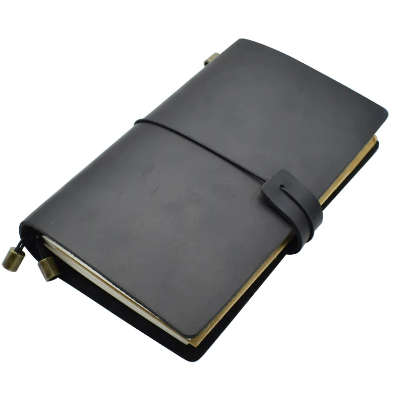 

Handmade Genuine Cow Leather Notebook Retro Cowhide Diary Journal Sketchbook Planner Gift