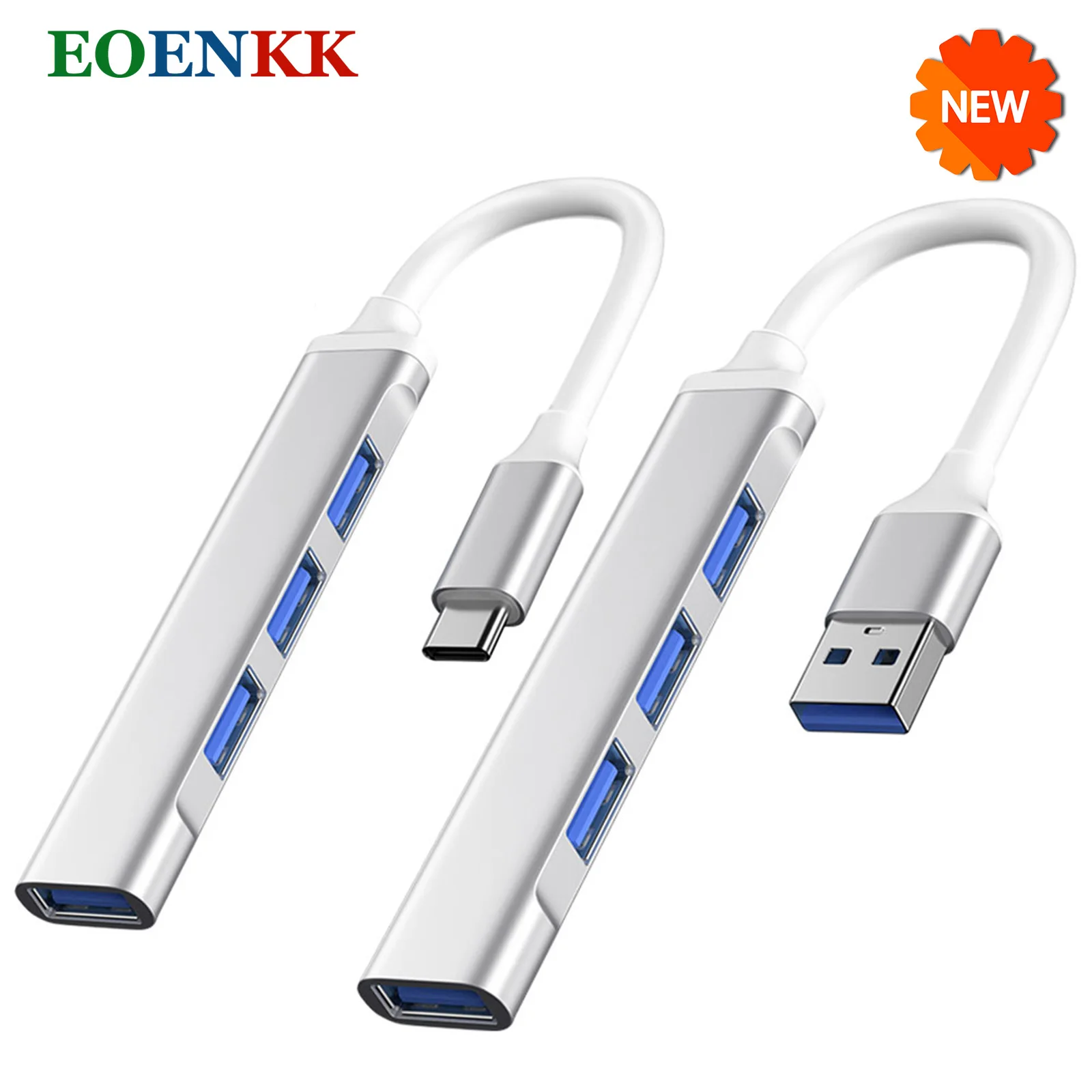 Адаптер с USB на Type C HUB 3 0 4 порта мультиразветвитель адаптер OTG для Lenovo Macbook ПК