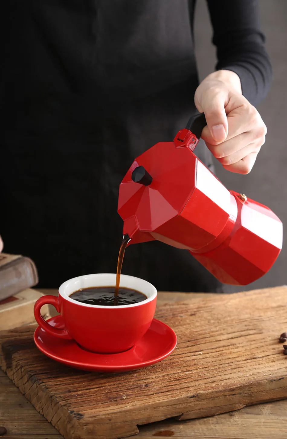 Кофеварка GUNOT, алюминиевый кофейник Mocha, кофейник для эспрессо, кофейник, кофейник для эспрессо, Кофеварка