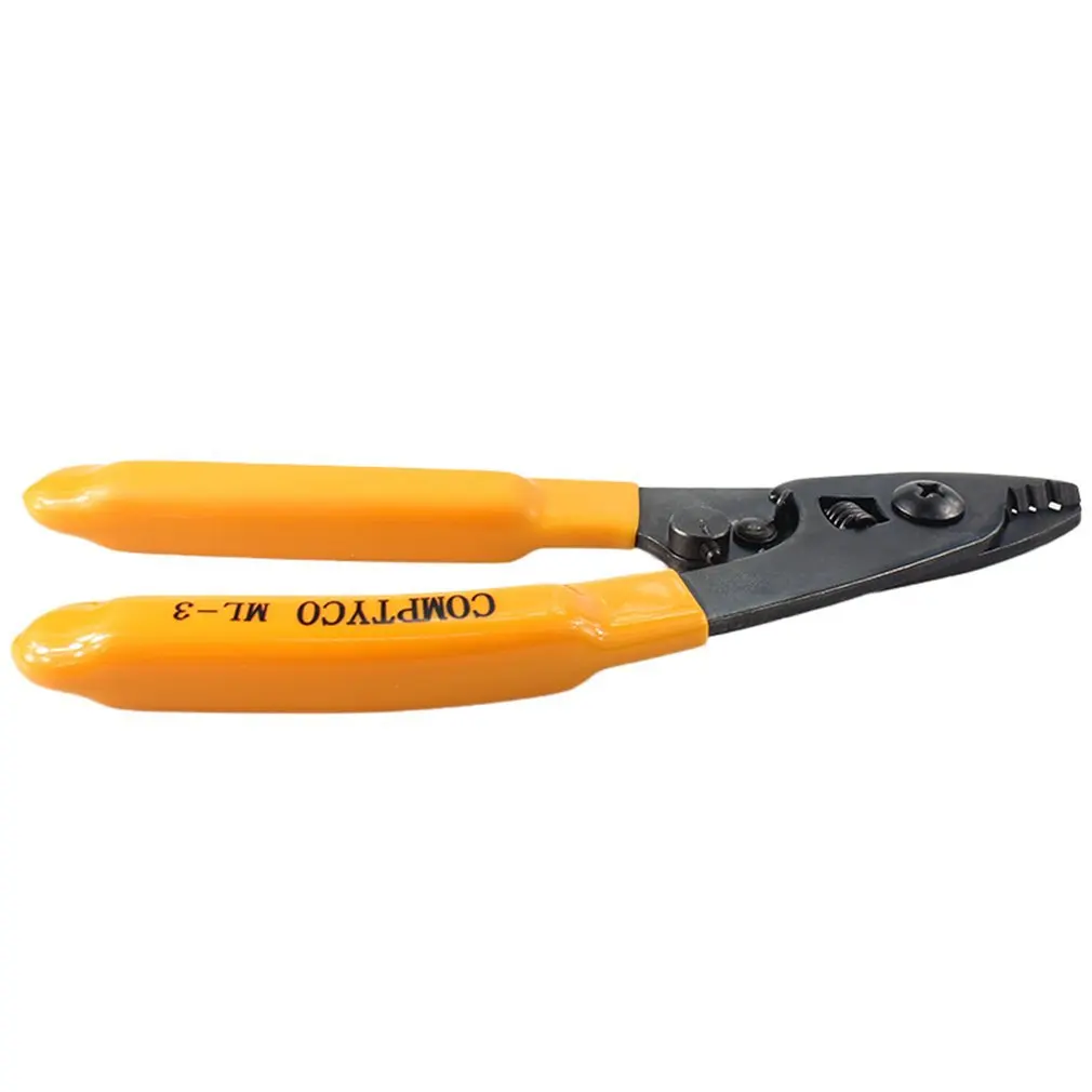 

Practical CFS-3 Three-port Fibre Stripper CFS-3 Fiber Stripping Pliers / Wire Strippers Three Hole Stripper Plier for Miller