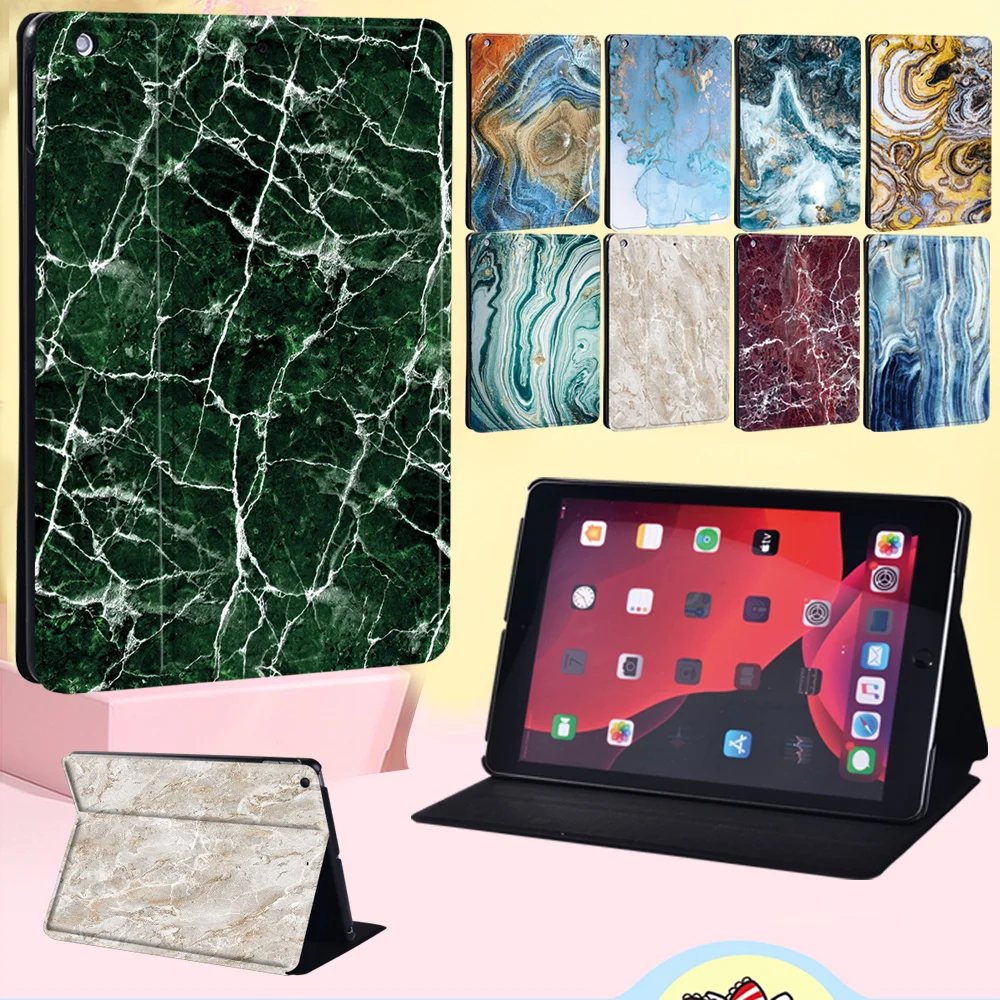 

Tablet Cover Case for Apple IPad 2019 7th 10.2/iPad 2020 8th 10.2/iPad Pro 11/iPad Air 3 10.5 2019 New Marble Series Tablet Case