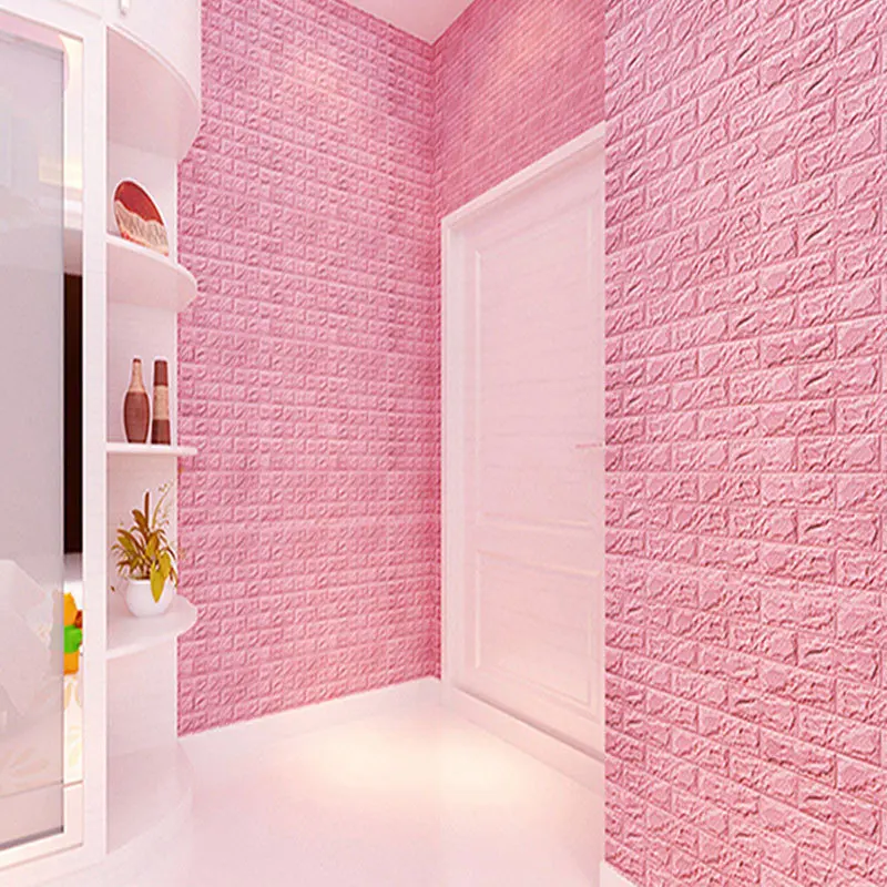 3D наклейки на кирпичную стену 60 х30 самоклеящийся декор пена водонепроницаемое