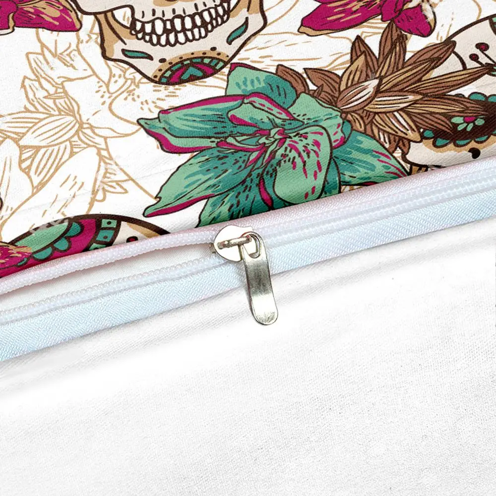 Хэллоуин Комплект постельного белья 3D фонарь-тыква пододеяльник набор черное