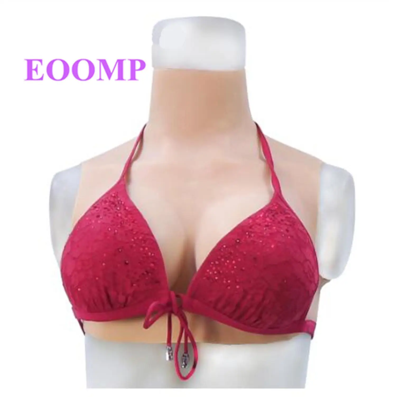 EOOMP искусственная силиконовая грудь реалистичной формы большие поддельные груди