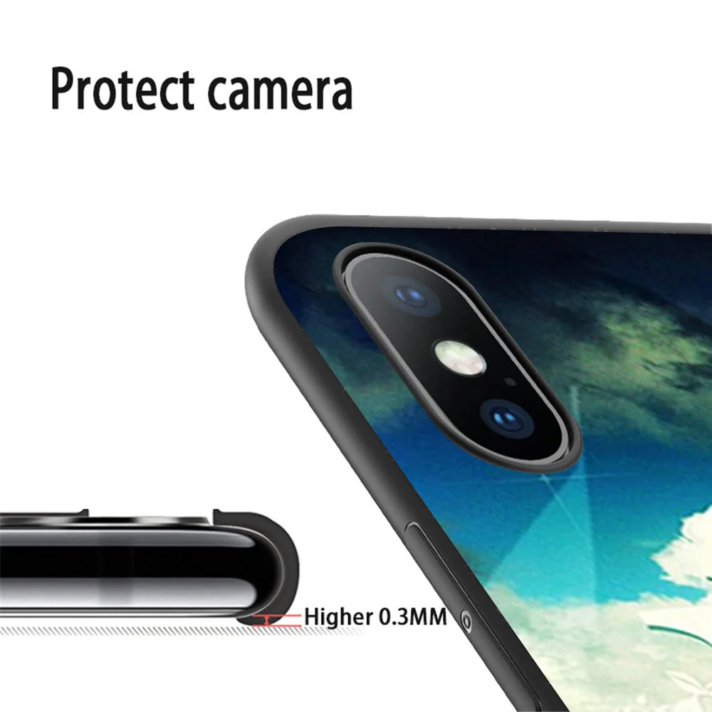Мягкий силиконовый чехол с надписью N для iPhone 11 Pro Max X 5S 6 6S XR XS 7 8 Plus телефона |