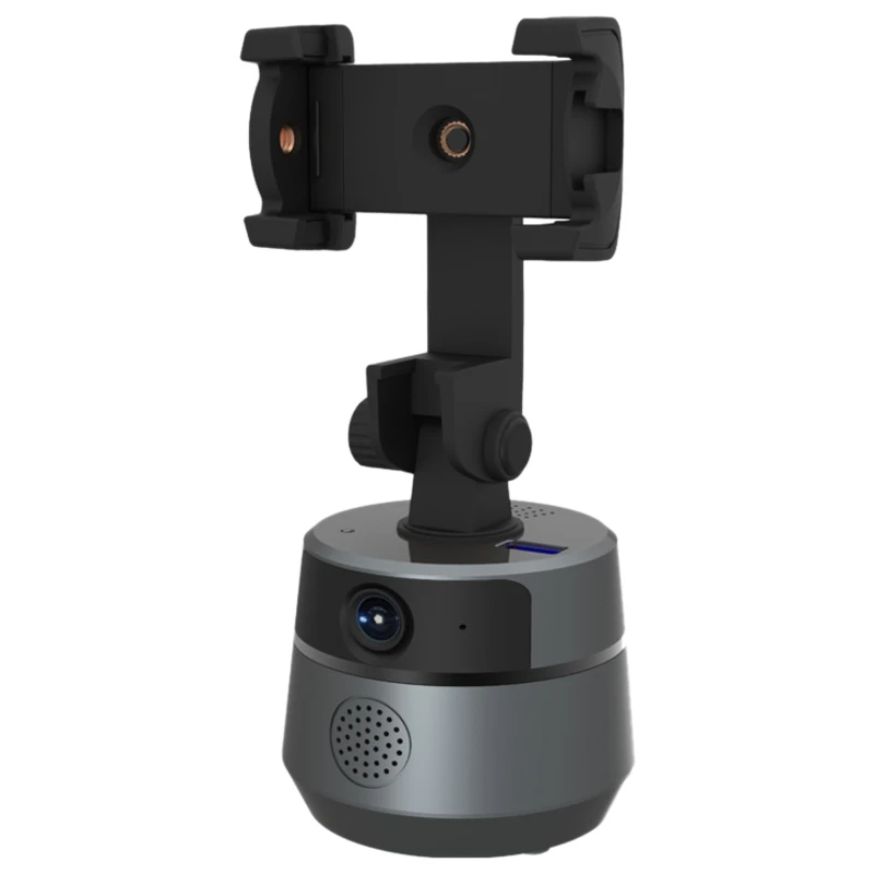 

Smart Follow Gimbal 360Â°Rotating Automatic Face and Object Tracking, with Phone Holder, Mobile Phone Gimbal Stabilizer