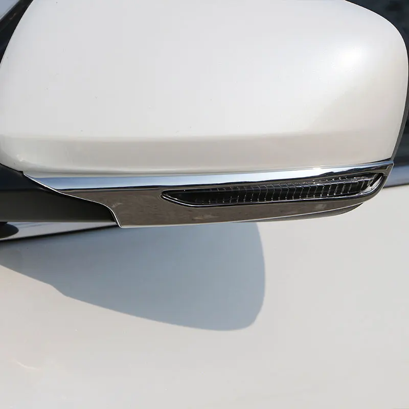Xburstcar for Renault Koleos Samsung QM6 2016 - 2020 2Pcs Car Chrome Rearview Rear View Mirror Protection Cover Stickers Parts | Автомобили