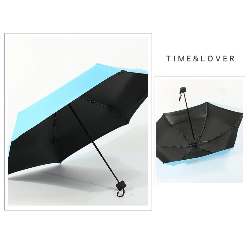 Мини карманный зонтик для женщин УФ маленькие зонты девочек анти-УФ