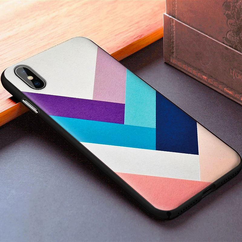 Цветная Плитка полоса Геометрическая для huawei Y6 Y7 Y9 Prime 2019 mate 10 20 Pro Nova2 3 4 Lite Nova 2i 3i 5i