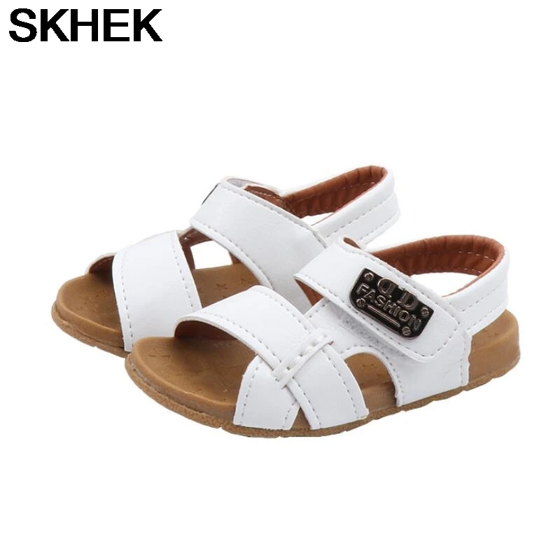 

SKHEK New Summer Boys Sandals Children Beach Shoes Sports Soft Anti-slip Kids Casual Toddler Baby Sandals girls shoes