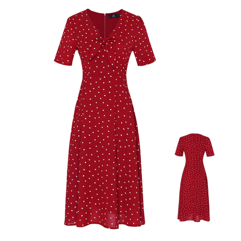 Женское винтажное облегающее платье миди Элегантное повседневное пляжное с