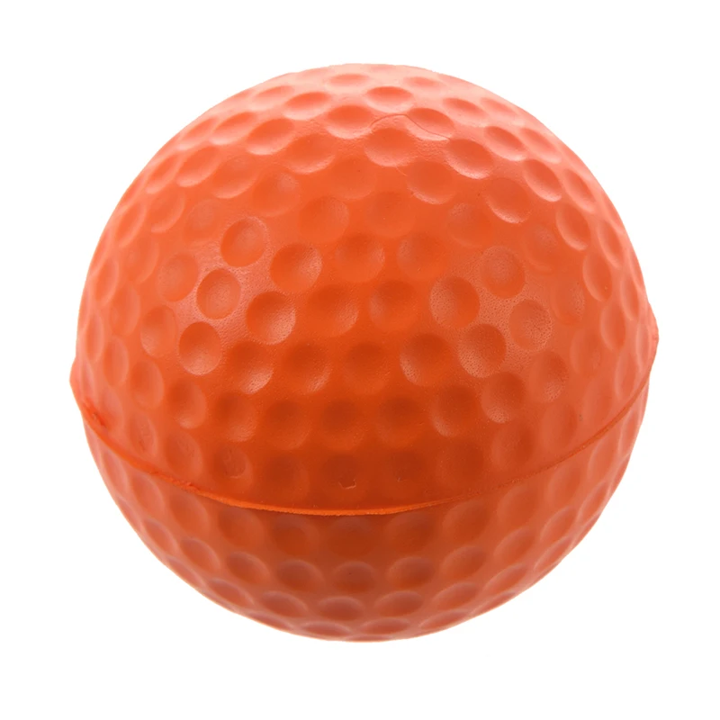 

New- PU Golf Ball Golf Training Soft Foam Balls Practice Ball - Orange
