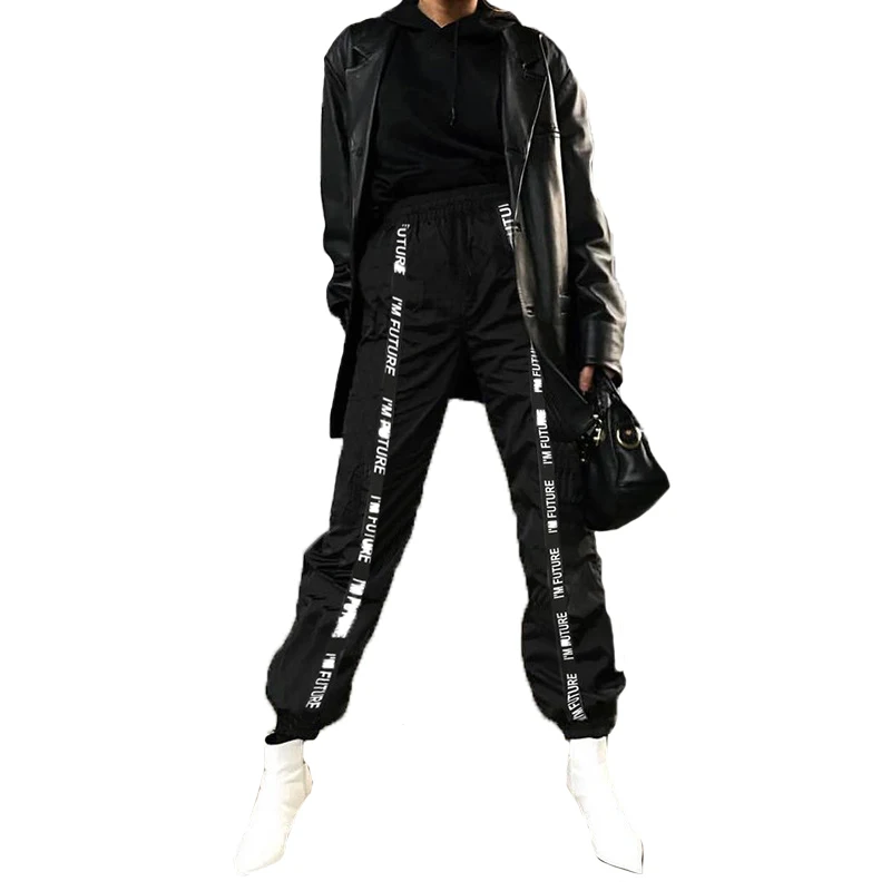 2020 джоггеры женские брюки Харадзюку размера плюс Pantalones Mujer черные уличная одежда