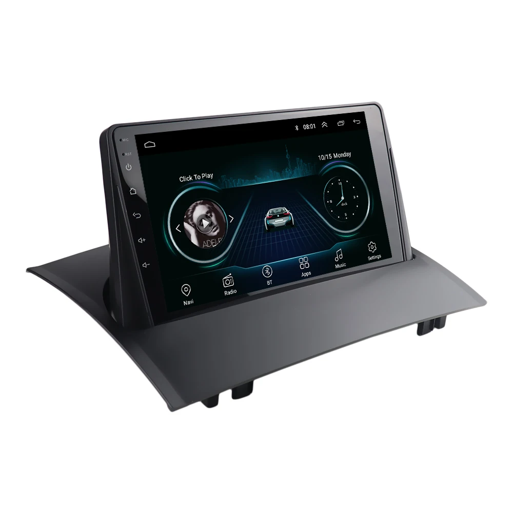 Рамка для радиоприемника RENAULT Megane II 2002-2009 адаптер GPS-навигации ободок