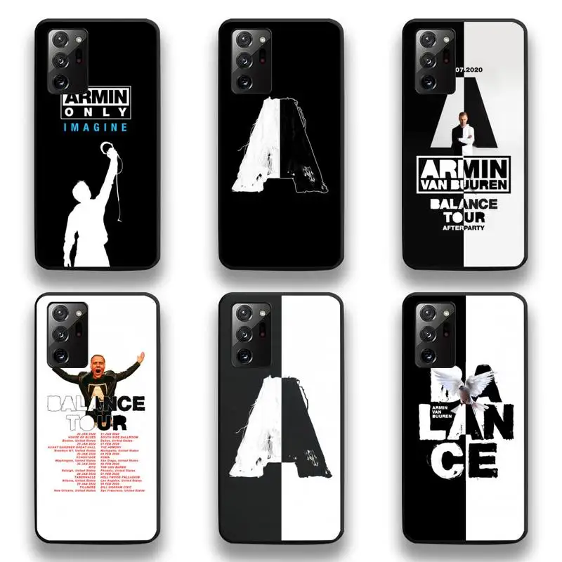 

Armin van Buuren Phone Case For Samsung Galaxy Note20 ultra 7 8 9 10 Plus lite M51 M21 M31 J8 2018 Prime
