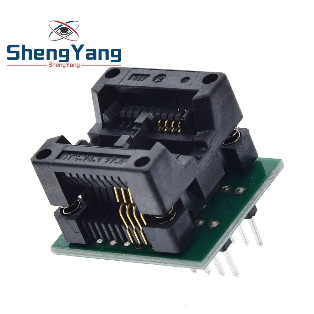 Программатор ShengYang 1 шт. SOIC8 SOP8 DIP8 с широким сиденьем мил|Интегральные схемы| |