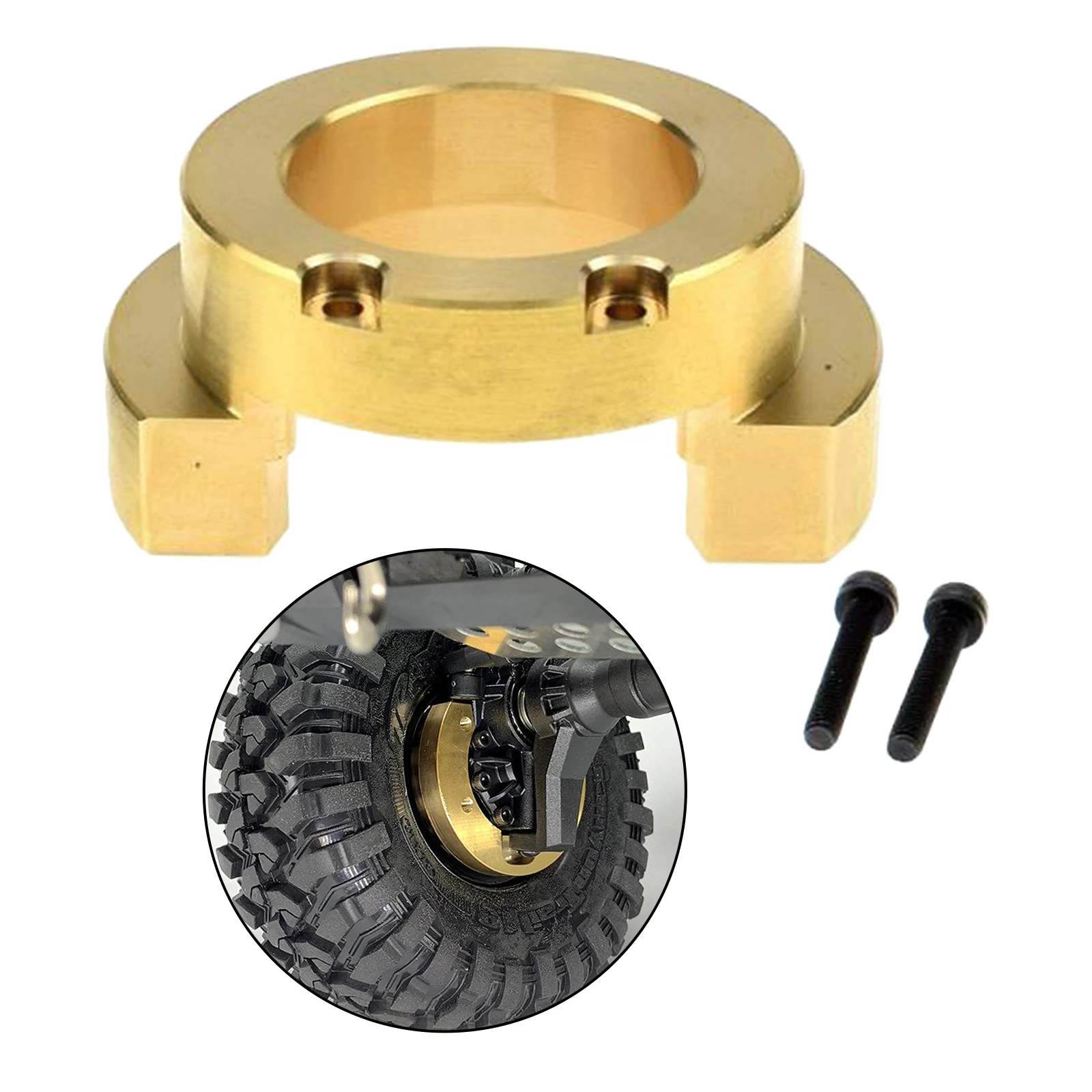 

Латунный счетчик веса, балансировочный мост, боковой счетчик веса для 1/10 RC Crawler