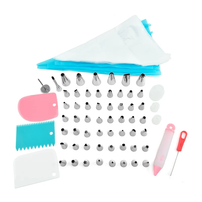 82-piece Set Decorating Mouth Cake Cookies Baking Tool Tools & Pastry Decoration | Дом и сад
