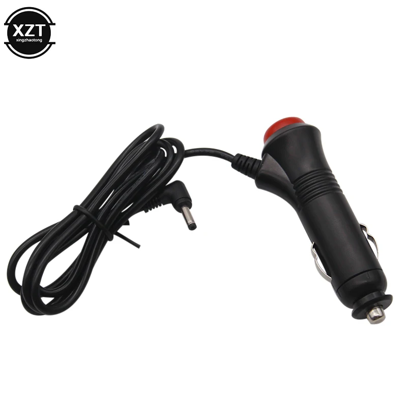 12v car adapter charger cigarette lighter power plug cord gps cable copper 0 2 square wswitch for car gps navigation dvr camera free global shipping