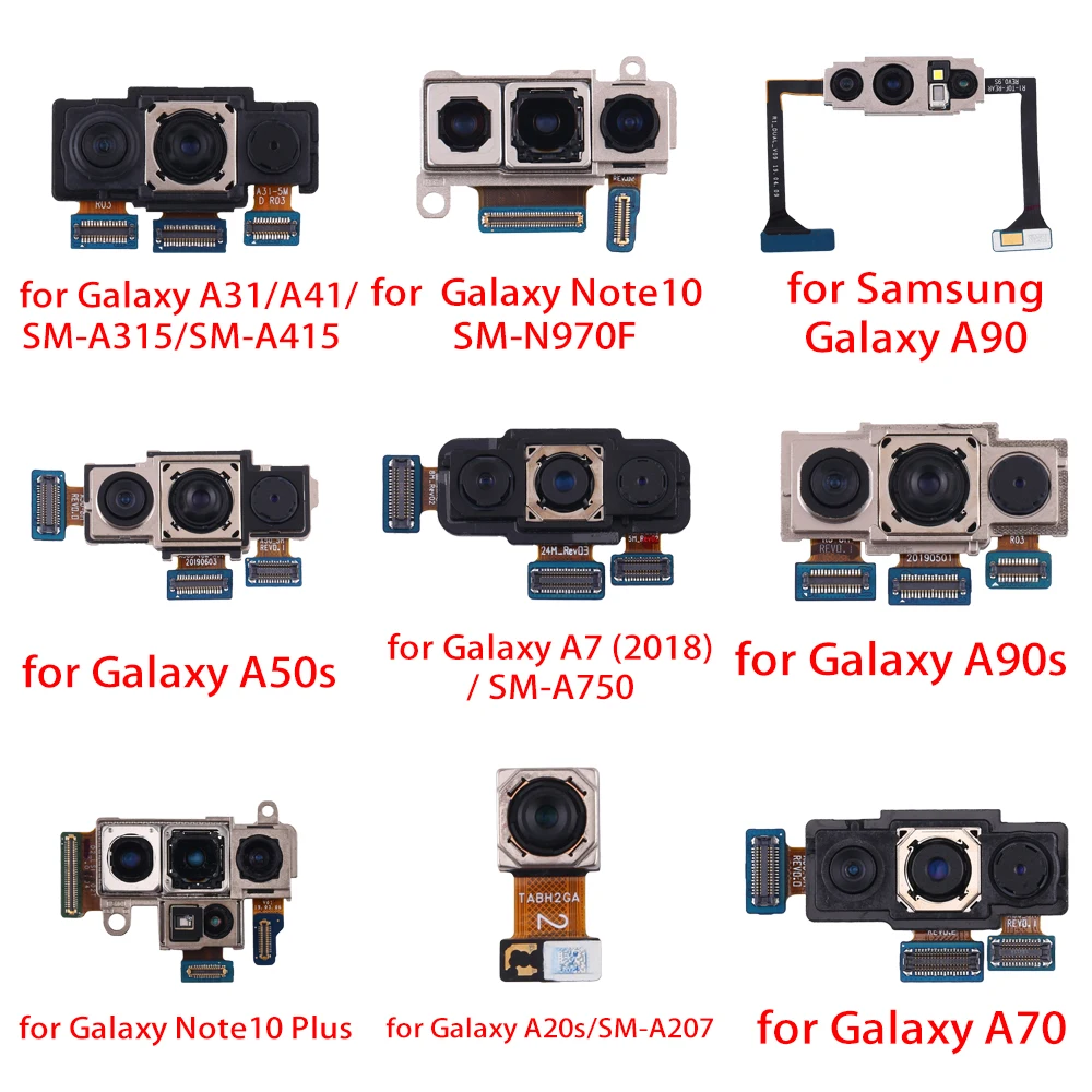 

Back Facing Camera for Samsung Galaxy A31/A41/SM-A315/SM-A415/A90/A50s/A90s/A7(2018)/SM-A750/Note10 Plus/A20s / SM-A207/A70