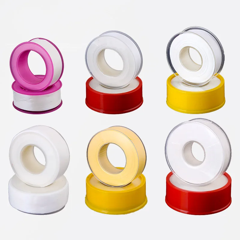 

Raw Material Tape Factory Direct Sales PTFE Sealing Waterproof Tape 20 Meters Threaded Raw Tape Waterstop Thickening Reusable