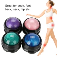 4 color manual resin massage ball body back neck therapy relieve muscle soreness eliminate fatigue pressure release massage ball