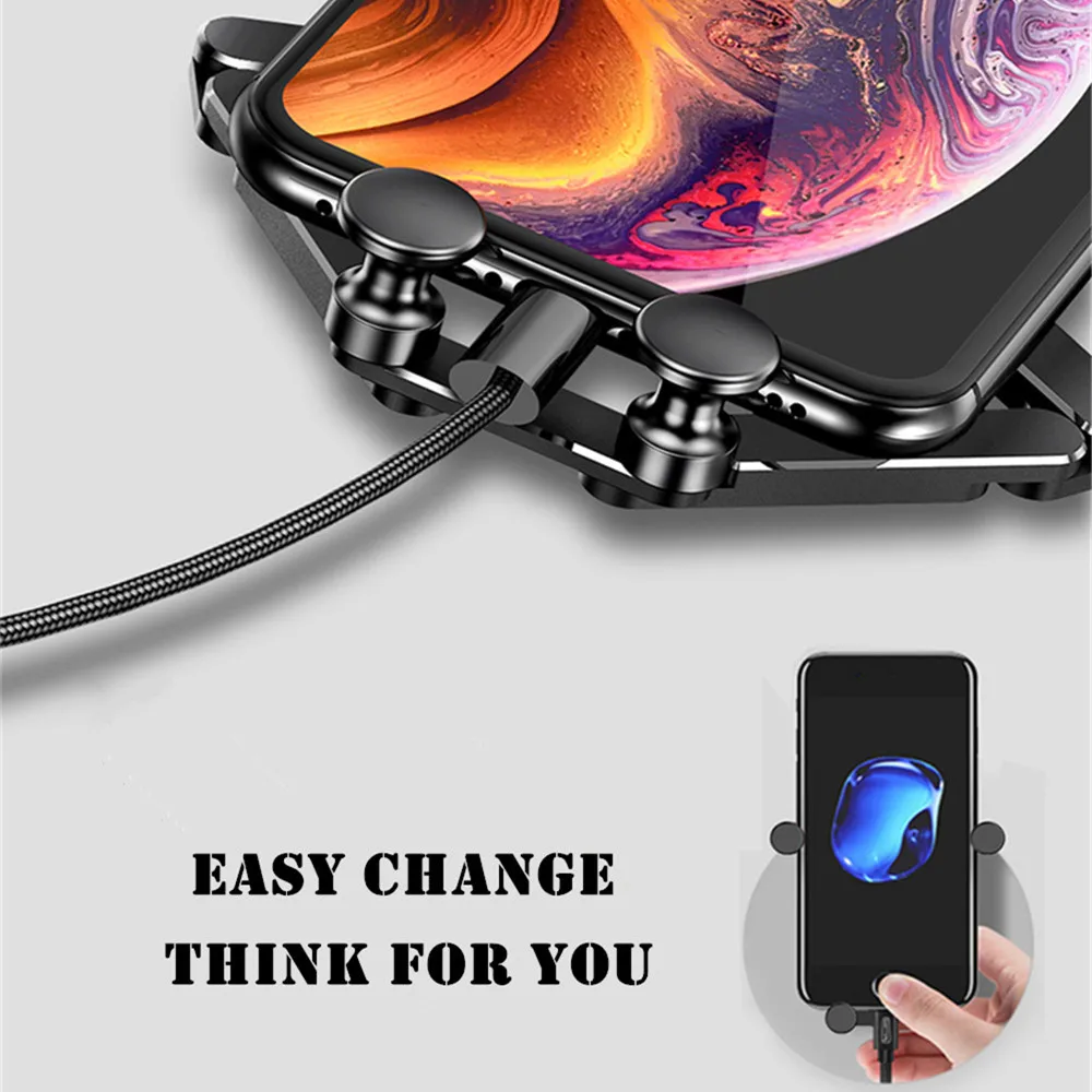 Оригинальный Роскошный металлический прочный Автомобильный держатель для