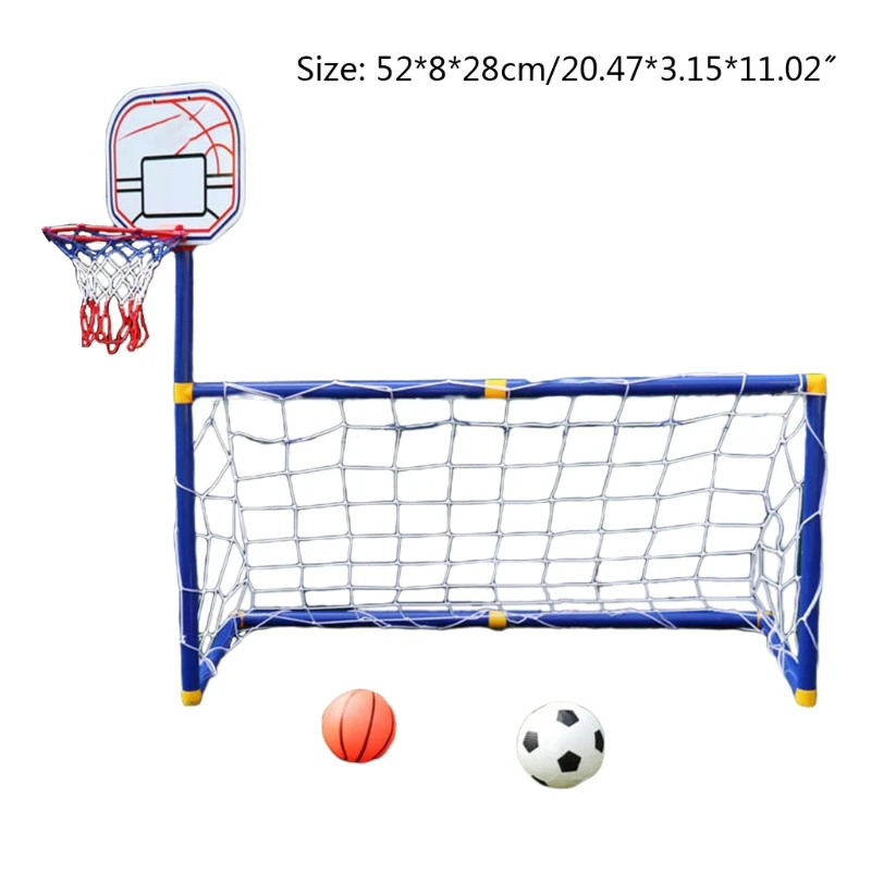 

Outdoor Basketball and Football combination is Convenient to Carry and Entertain